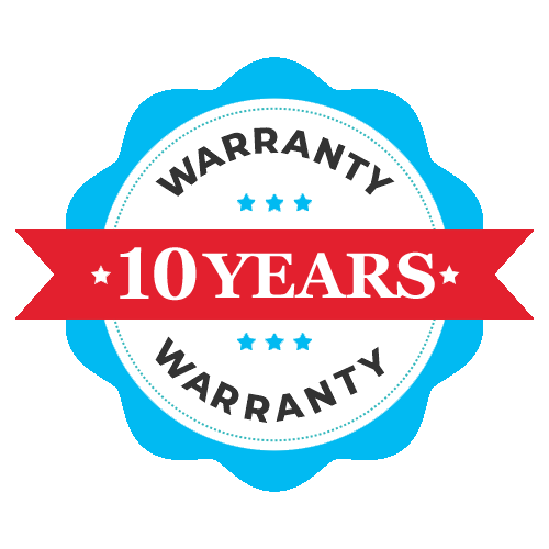 10 Years Warrenty